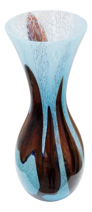 Murano Glass Vase, Italy, 1970s