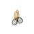Metal 3.00 Carats Old Mine Cut Diamond Drop Hoop Earrings, Pair For Sale - Image 7 of 9