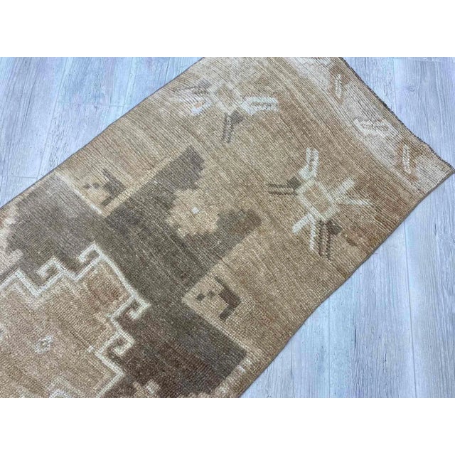 Vintage Turkish Rug Runner - 29"x113" For Sale - Image 4 of 9