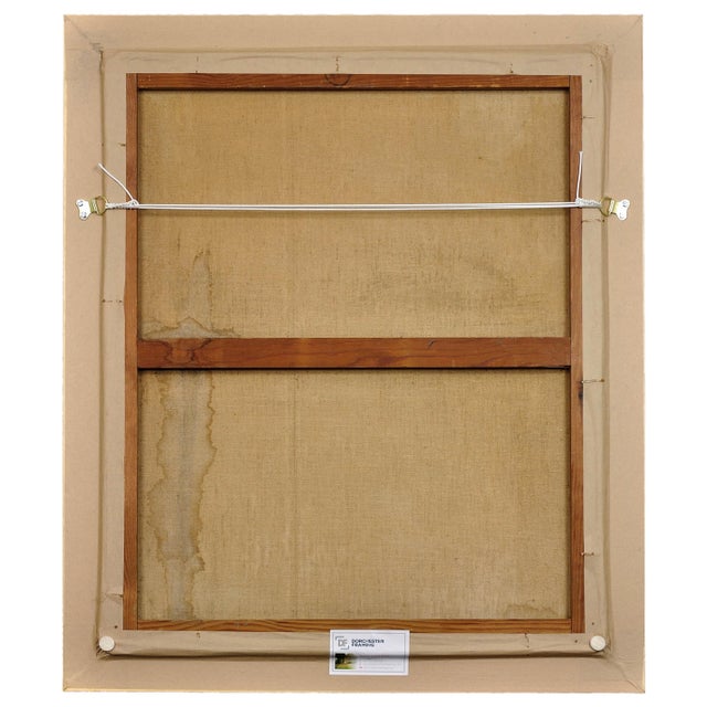 Raymond Moritz, A Liberated Lady on the Cliffs, 1942, Oil on Canvas, Framed For Sale - Image 4 of 18