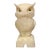 Mid-20th Century Modern Italian Alabaster Owl Figure For Sale