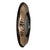 Metal "Capriccio" Convex Wall Mirror With Bronze, Handmade For Sale - Image 7 of 7