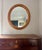 Statton Furniture 1952 Statton Furniture Oval Wall Mirror For Sale - Image 4 of 7