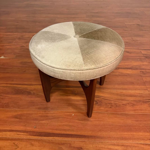 Wood G-Plan Astro Vintage Stool / Ottoman For Sale - Image 7 of 9
