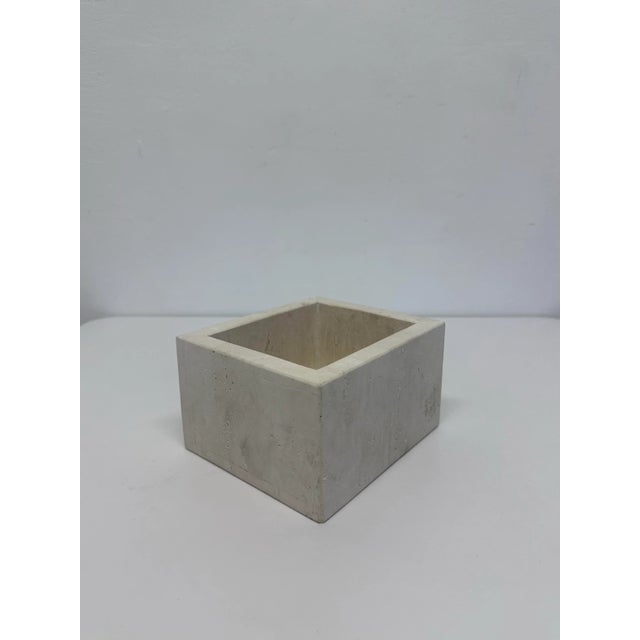 Mid-Century Modern Fratelli Mannelli Travertine Holster Box - 1970s For Sale - Image 3 of 10