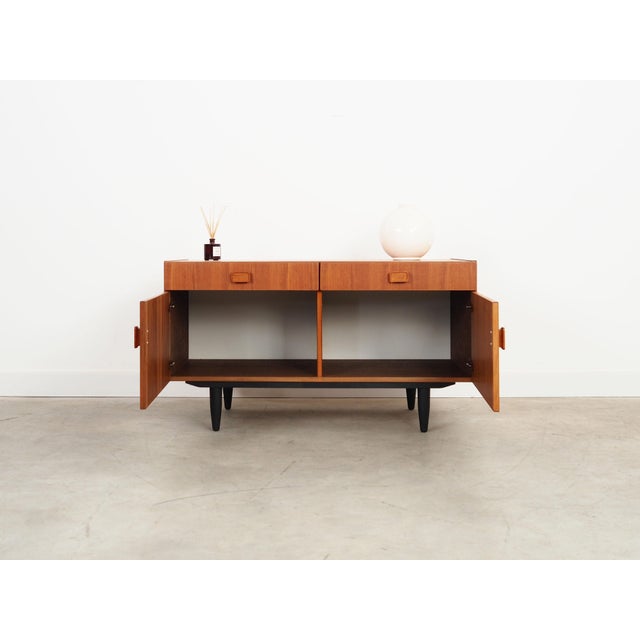 Vintage Danish Teak Cabinet from Denka, 1970s For Sale - Image 3 of 14
