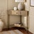 This Gomez Table was designed with small living spaces in mind. Gomez's triangular pine wood frame easily fits into any...