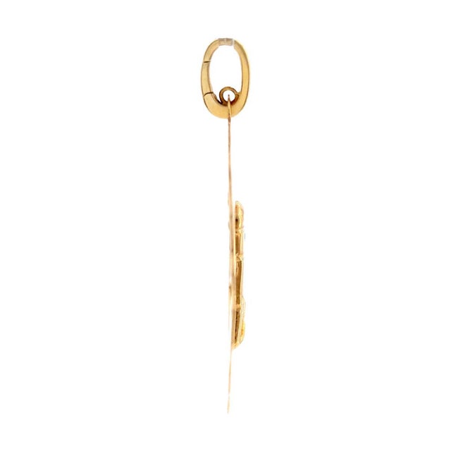 Contemporary Chantecler Capri 18k Large Logo Piazzetta Charm For Sale - Image 3 of 9