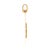 Contemporary Chantecler Capri 18k Large Logo Piazzetta Charm For Sale - Image 3 of 9