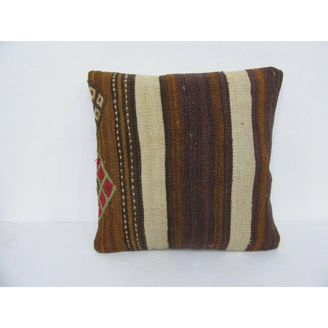 Decorative Kilim Pillow Cover For Sale - Image 4 of 4