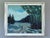 THE LONG TURN HOME Size: 22.8 x 27.2 inches (including frame) Oil on canvas An atmospheric and expressive mid-century...