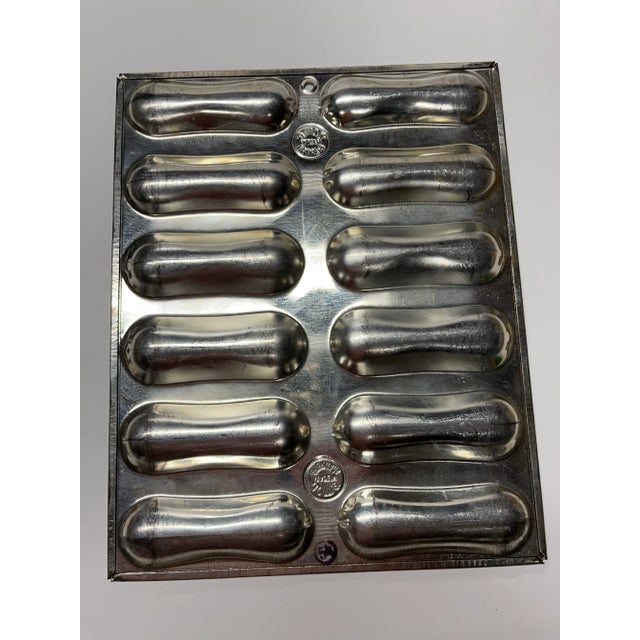 Vintage Madeleine Baking Tray For Sale In New York - Image 6 of 7