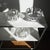 Swedish Corona Crystal Bowls by Lars Hellsten for Orrefors, 1970s, Set of 3, in Flawless conditions. Designed 1970 to 1979...