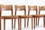 1960s Vintage Danish Dining Chairs in Teak by Niels Koefoed for Koefoeds Hornslet, 1960s, Set of 6 For Sale - Image 5 of 8