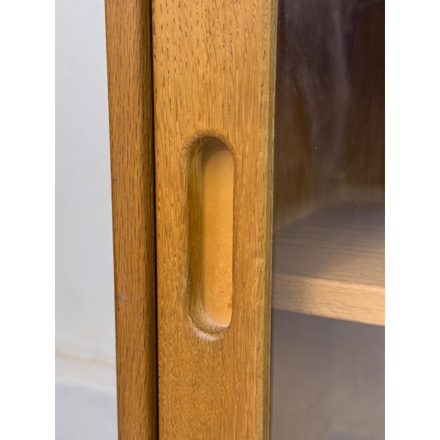 Danish Oak Display Case from Brouer, 1960s For Sale - Image 9 of 18