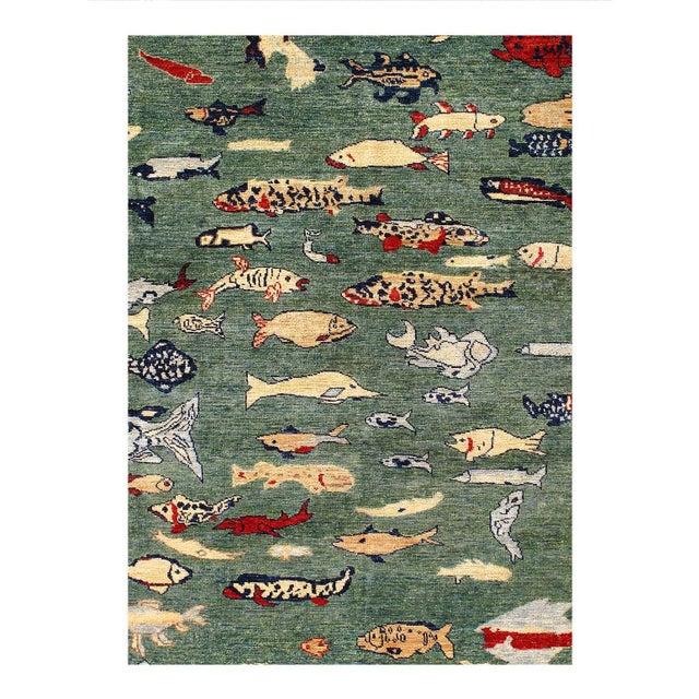 Gabbeh Rugs feature hand-spun wool in both the pile and foundation. These rugs are characterized by their abstract designs...