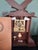 Important Masterpiece Black Forest Table-Fireplace Clock, Cuckoo Clock Made by Aleksander Fleig, Set of 3 For Sale - Image 6 of 10