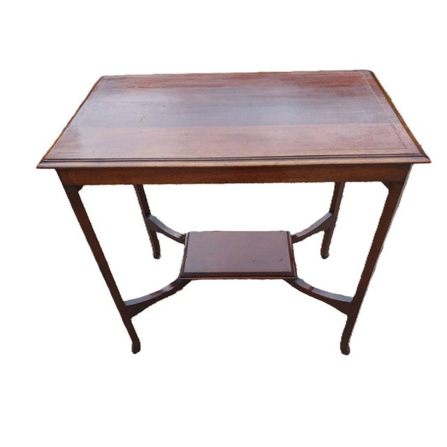Brown 19th Century Mahogany Side Table For Sale - Image 8 of 8