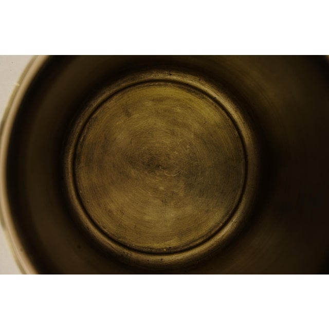 Metal Brass Champagne Bucket, Vienna, 1950s For Sale - Image 7 of 9