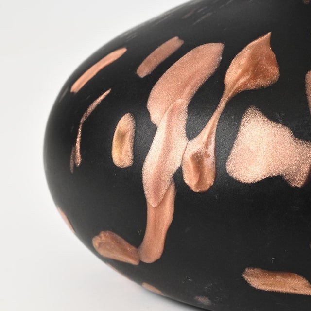 Mid-Century Italian Aventurine Glass Vase or Bottle, 1960s For Sale - Image 6 of 9