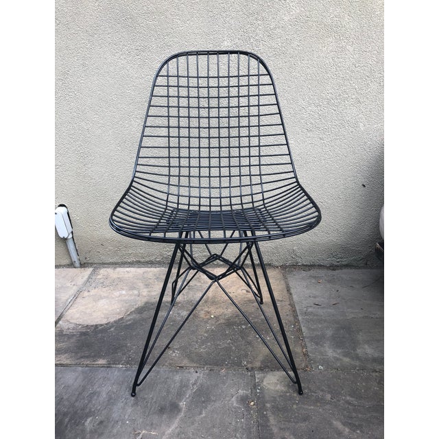 Herman Miller Eames Vintage Wire Chair Eiffel Original Chairish