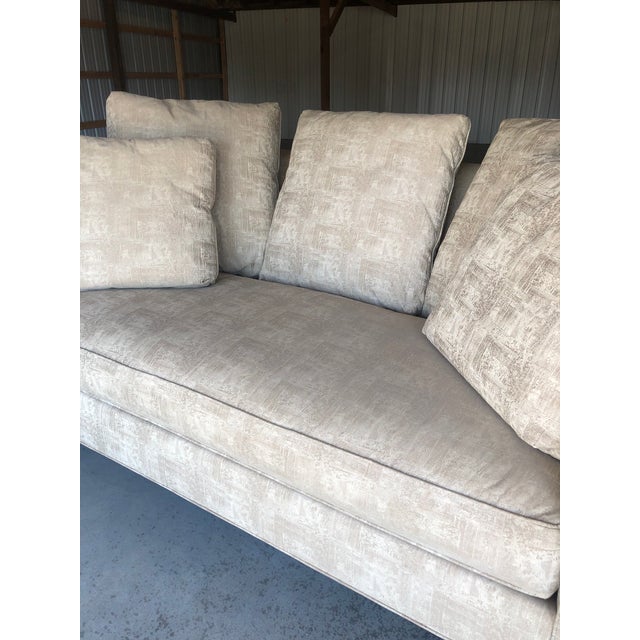 Ethan Allen Traditional Loose Pillow Back Sofa Chairish