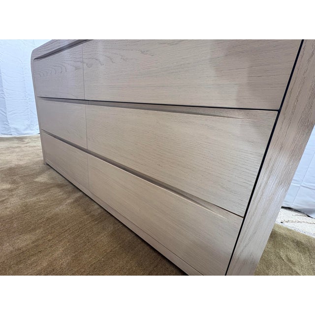 Rh Olin Wide Dresser - Bleached Oak For Sale - Image 17 of 18