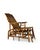 French Riviera Rattan and Bamboo Recliner Chair, 1920s For Sale - Image 9 of 9