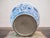 Blue Hand-Painted Flower Pot in Porcelain For Sale - Image 8 of 9