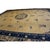 1920s Beige Field Vase Classic Greek Key Antique Chinese Peking Knotted Wool Rug For Sale In New York - Image 6 of 10