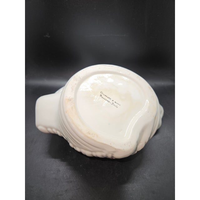 1970s Vintage Holiday-Themed Seashell-Shaped Italy Dish For Sale - Image 5 of 5