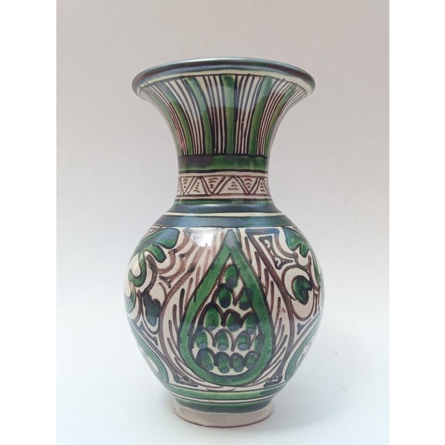 1980s Spanish Ceramic Vase by Domingo Punter Teruel, 1980s For Sale - Image 5 of 5