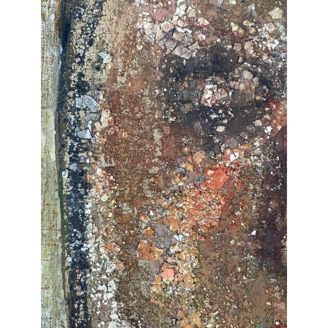 1960s 1960s Mid Century Female /male Head Abstract Painting For Sale - Image 5 of 10