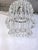 Traditional Vintage Layered Chandelier With Hand Blown Glass Dish For Sale - Image 3 of 7