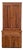 Antique Early American Solid Wood Rustic Cupboard Hutch For Sale