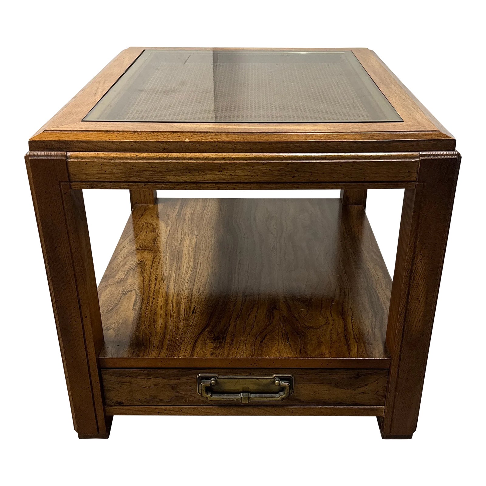 BASSETT FURNITURE■ヴィンテージ■テーブル■ミッドセンチュリー Vintage Basset Mid Century Modern Side Table | Chairish