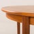 Danish Round Teak Expandable Table with 2 Leaves, 1960s For Sale - Image 9 of 14
