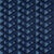 Zoffany Kuba Fabric in Lapis - a Sample For Sale