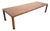 Henredon Mid-Century Hollywood Regency Walnut Extension Dining Table, Newly Refinished For Sale
