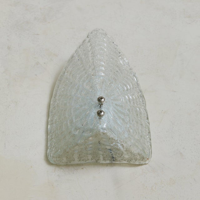 1960s Swedish 'Model 6310' Glass Sconces by Globen AB - a Pair For Sale - Image 4 of 8