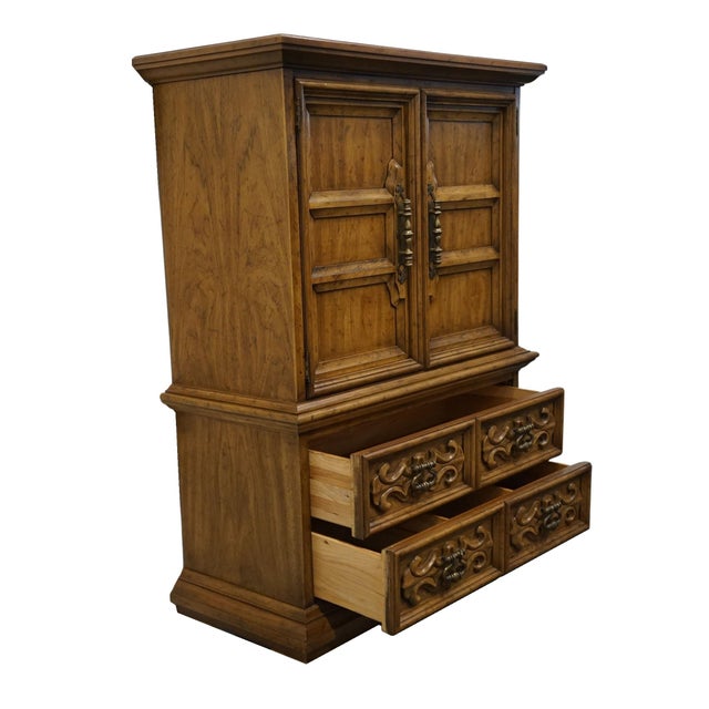 Drexel Furniture Velero Collection Italian Neoclassical 42" Door Chest 402-430 For Sale In Kansas City - Image 6 of 13