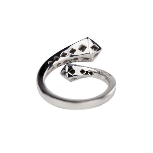 Gold Ring with Diamonds by Giorgio Visconti., 2000s For Sale - Image 6 of 10