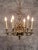 Chandelier based on a 17th century old Dutch crown with accompanying ball and six S shaped arms. Nicely wired. This piece...