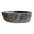 A large stone bowl with a polished basin. Can also be used as a decorative bowl or planter. Rough volcanic stone outside,...