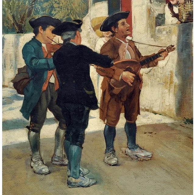 Angelo Granati, Serenade, 2005, Oil on Canvas, Framed For Sale - Image 6 of 7