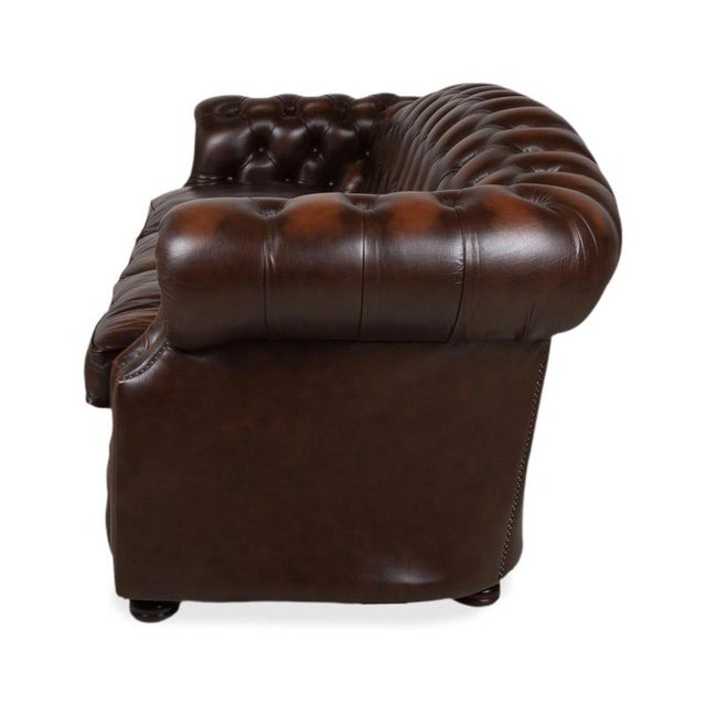 Chesterfield Leather Sofa from Von Wilmowky Yates For Sale - Image 12 of 13