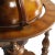 Italian Cocktail Bar Cart on Decorated World Map, 1950s For Sale - Image 9 of 12