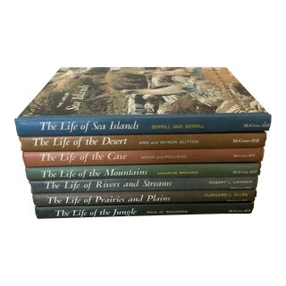 Vintage McGraw Hill Our Living World of Nature Books - Set of 7 For Sale