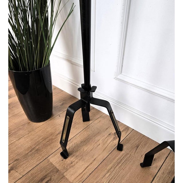 1970s Tall Mid-Century Modern Italian Floor Candleholders, 1970s, Set of 2 For Sale - Image 5 of 8