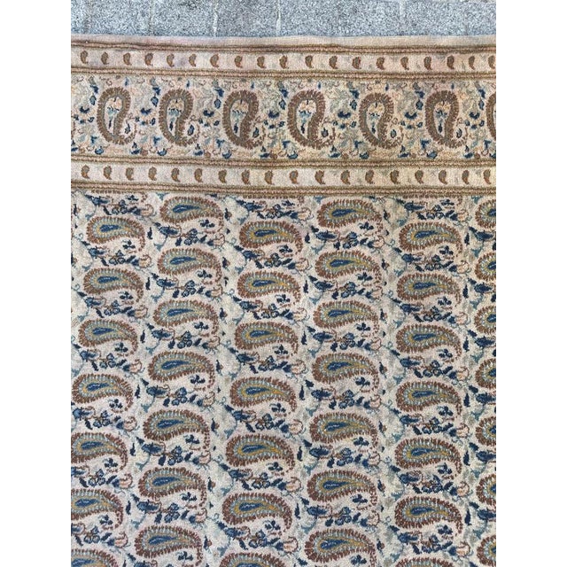 Textile Mid-Century Fine Kashan Rug, 1960s For Sale - Image 7 of 18